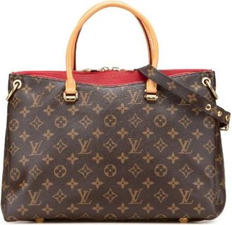 Louis Vuitton Pre-owned Tote Bags, female, Brown, Size: ONE SIZE Pre-owned Canvas louis-vuitton-bags