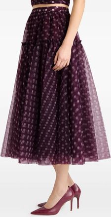 Cinq &agrave; Sept Gonna Camille a pois - Viola