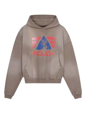 Rough. Delta hoodie - unisex - Cotton - M - Neutrals