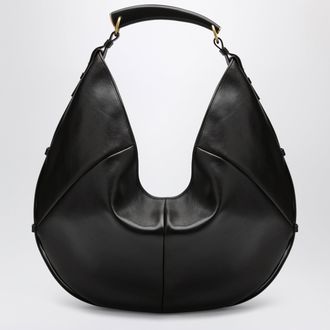 Saint Laurent Large Mombasa shoulder bag in chocolate leather