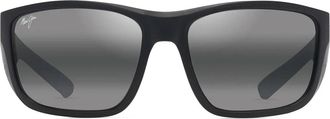 Maui Jim Sunglasses Amberjack 896 02 Black/Grey Unisex Polarized