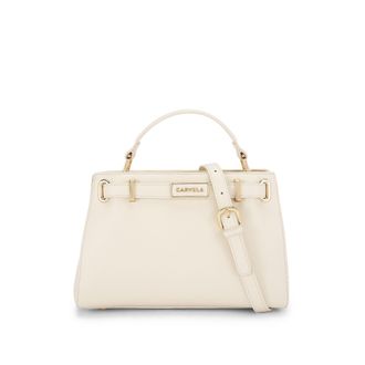 Carvela Womens Violet Belted Midi Bag - White - One Size