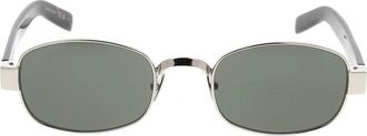 Saint Laurent M136 Zonnebril - unisex - Zonnebrillen - Grijs - ONE Size - Nylon - Accessoires