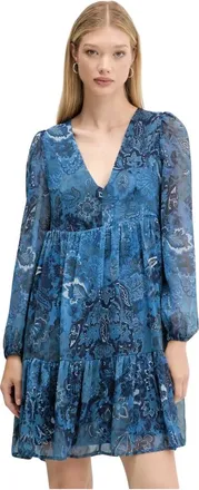 Desigual Donna, Abiti, Blu, XL, new