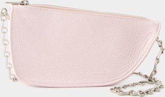 Burberry Micro Sling Shield Schoudertas - Burberry - Leer - Roze