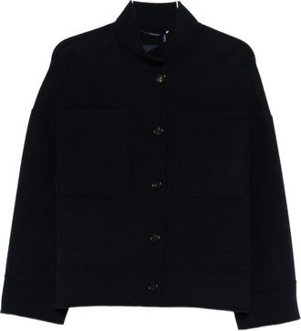 Max Mara Outerwears Nero-Donna