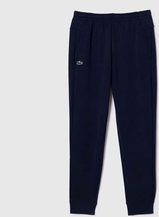 Lacoste Mens Monogram Track Bottoms in Blue - Size X-Large