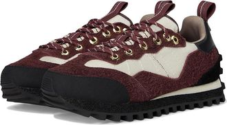 AllSaints Nevis Sneakers Womens Shoes Titan Red : 11 M, Suede