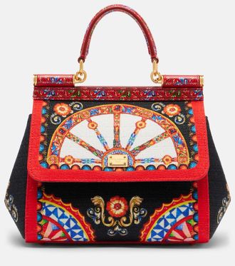Dolce & Gabbana Bolso Sicily Medium estampado