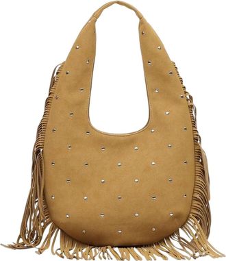 Firetrap Gesteste Hobo Tas (Kameel)