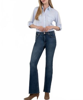 Kut from the Kloth Stella High Rise Flare Jeans In Decent