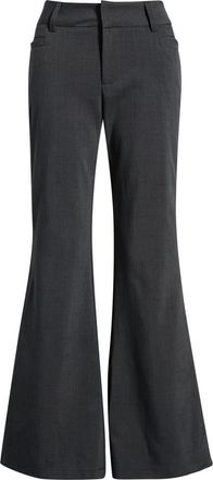 Nikki Lund Amber Flare Pants in Grey at Nordstrom, Size X-Small
