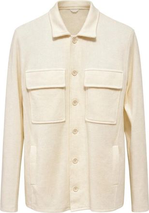 Lardini Klassiek wollen jack - Heren - Zomerjassen - Wit - S - Wol - Jassen