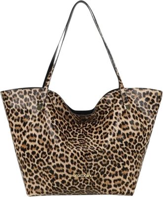 Braccialini Ariel Shopping - Dames - Shoppers - Bruin - ONE Size - Leer - Tassen