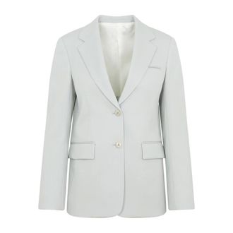 Lanvin Jassen, Dames, Groen, S, Wol, Single-Breasted Blazer