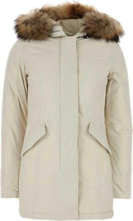 Woolrich Luxury Arctic Raccoon Polyester Parka