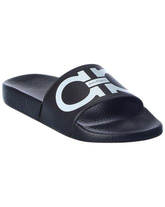 Ferragamo Ferragamo Gancini Rubber Slide