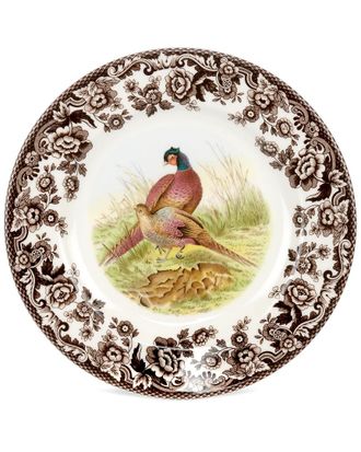 Spode Woodland Pheasant Salad Plate