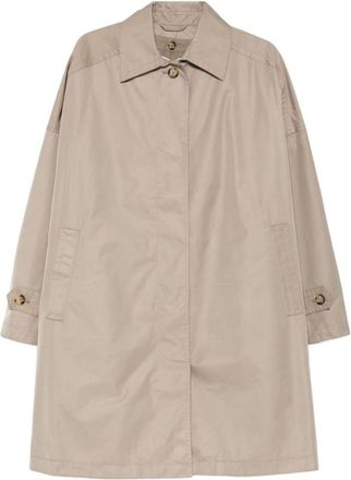Toteme Beige Point Collar Trench Coat