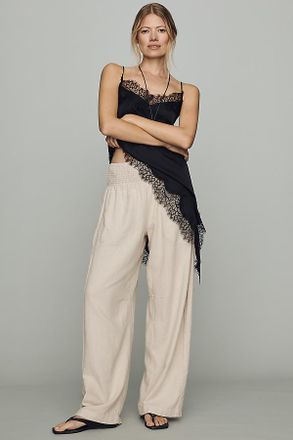 Pilcro Reese Solid Full-Length Pants by Pilcro