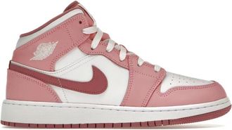 Nike Jordan Schoenen, Dames, Roze, 40 EU, Leer, Valentijnsdag Sneakers 2023