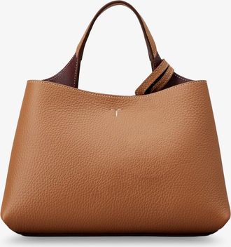 Tod's Womens Leather Crossbody Bag Brown Shoulder