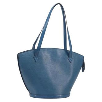Louis Vuitton Pre-owned Vintage Shoulder Bag - Dames - Pre-owned - Blauw - Maat: ONE Size Leer