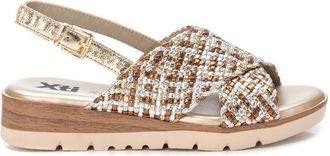 Xti Womens Criss Cross Flat Sandals By XTI