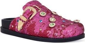 Azalea Wang Quinby Studded Clog in Red at Nordstrom Rack, Size 7.5