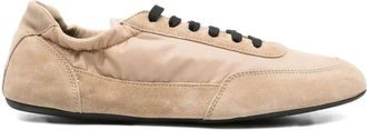 Prada Collapse Re-Nylon And Suede Sneakers Shoes