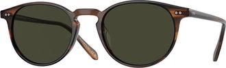 Oliver Peoples OV5004SU Riley Sun Polarized 1724P1 Mens Sunglasses Tortoiseshell Size 49