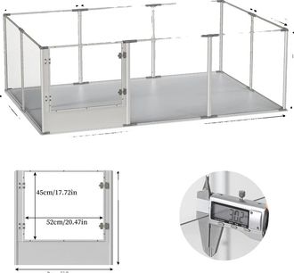 OEM Parque Para Perros, F&aacute;cil Montaje, Dise&ntilde;o Resistente, 10 Paneles