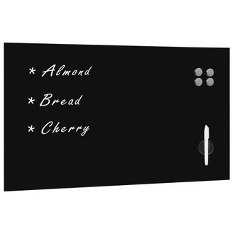 vidaXL Pizarra Magn&eacute;tica De Pared Vidrio 120x60 Cm Vidaxl