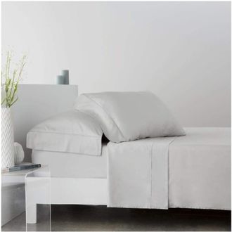 COTTON ARTEAN Juego de s&aacute;banas Bamb&uacute; 100% org&aacute;nico gris 240x260 Cama de 160