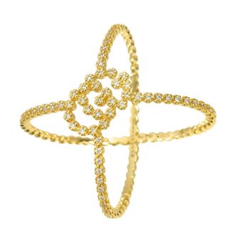 Gucci Yellow Gold (18K) Band Ring (Pre-Owned)