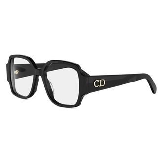 Dior GlowO S3I Optisch Montuur - unisex - Accessoires - Zwart - Maat: 53 MM