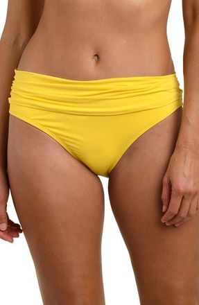 La Blanca Island Goddess Hipster Bikini Bottoms in Soleil at Nordstrom, Size 12