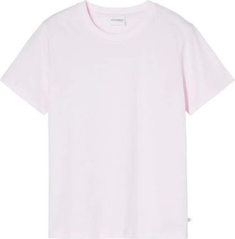 Closed cotton t-shirt - women - Organic Cotton - M - Pink