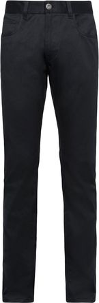Prada mid-rise tapered jeans - men - Cotton - 38 - Black