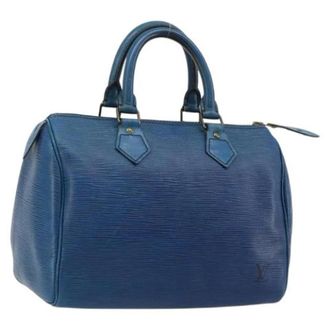 Louis Vuitton Pre-owned Handbags, female, Blue, Size: ONE SIZE Pre-owned Vintage Epi Hand Bag