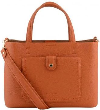 Pourchet Bride Soft - Dames - Handtassen - Oranje - ONE Size - Leer - Tassen