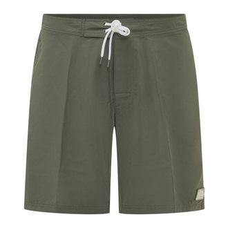 Sundek Beachwear, male, Green, Size: XL Stripe Swim Shorts