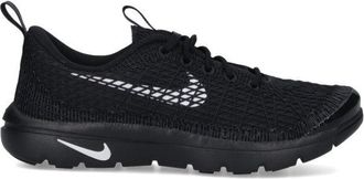 Comme Des Garçons Textured Black Sneakers With Low-Profile Design And Distinctive Branding