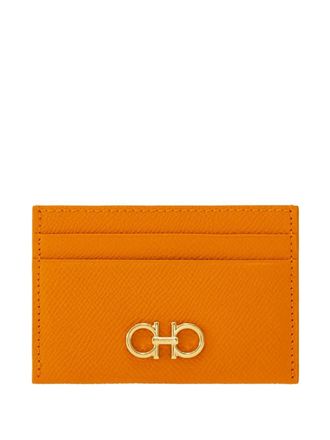 Ferragamo Gancini cardholder - Orange