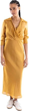 Marella Maxi Jurk - Dames - Maxi kleedjes - Geel - S - Kleedjes