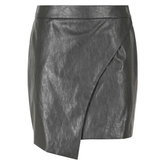 Federica Tosi Dames, Rokken, Grijs, Maat: M Leer