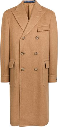 Polo Ralph Lauren Double-breasted Camel Hair Coat - 40 (UK40 / M)