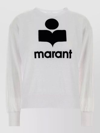 Isabel Marant linen long-sleeve sweatshirt