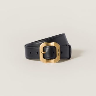 Miu Miu Leather belt