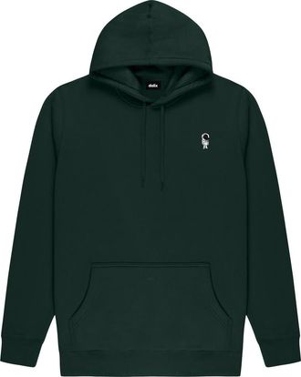 Dalix Astronaut Midweight Fleece Classic Hooded Sweatshirt in Pine Green at Nordstrom, Size Xx-Large